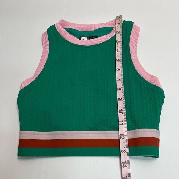 Beach Riot x Anthropologie Gwen Racerback Top Green Size XS - Picture 7 of 11